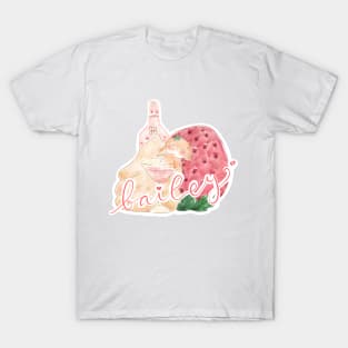 baileys strawberry cream rabbit T-Shirt